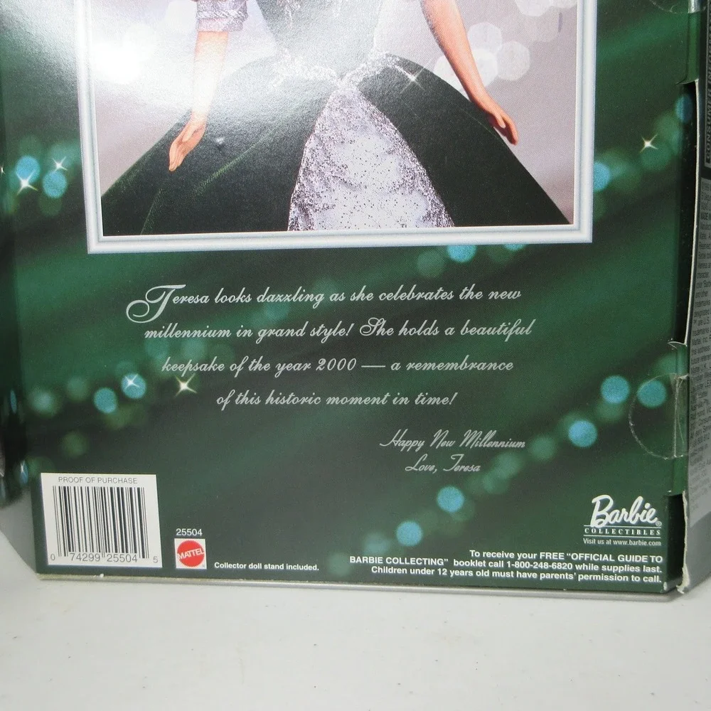 Barbie Millennium Princess Teresa Doll TRU Special Edition 2000 NIB Box Damage